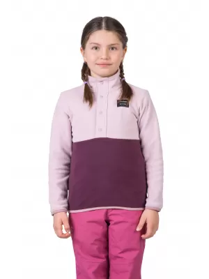 Otroški pulover HANNAH MINT JR VIJOLIČNI LED/SL