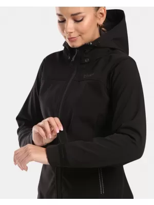 Ženska softshell jakna KILPI RAVIA-W WL0129KI ČRNA