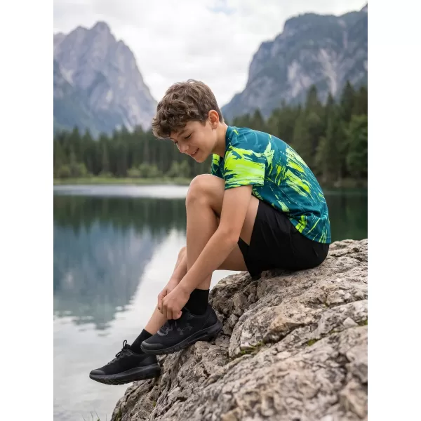  Otroška premium funkcionalna majica ALTISPORT VOJ/ALK010TR01 KEROZIN/RUMENA 