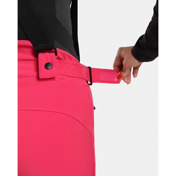  Ženske softshell smučarske hlače KILPI RHEA-W WL0409KI ROZA 