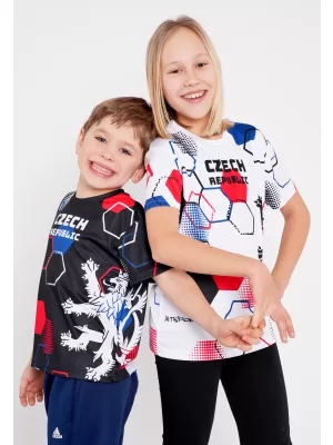 Otroška premium funkcionalna majica ALTISPORT VOJ/ALK036TR01 ČRNA