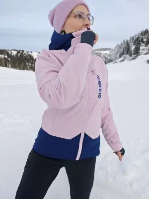 Ženska smučarska jakna HUSKY GAMBI L ROZA/MODRA