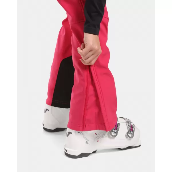  Ženske softshell smučarske hlače KILPI RHEA-W WL0409KI ROZA 