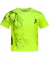 Otroška premium funkcionalna majica ALTISPORT VOJ/ALK004TR01 NEON RUMENA