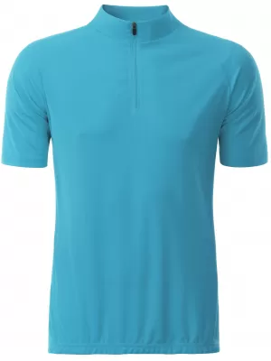 Moški kolesarski dres ALTISPORT NoPrint NP/ALM215NJ TURKIZNA