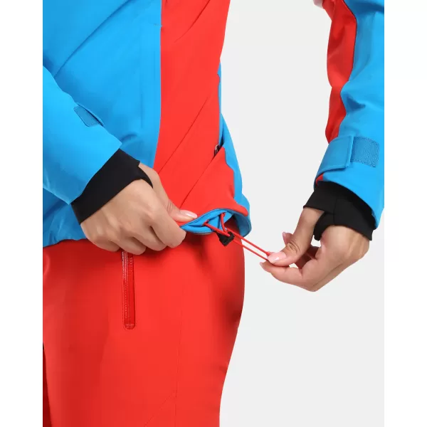  Premium smučarska jakna KILPI DEXEN-U WU0150KI ČRNA/RDEČA 