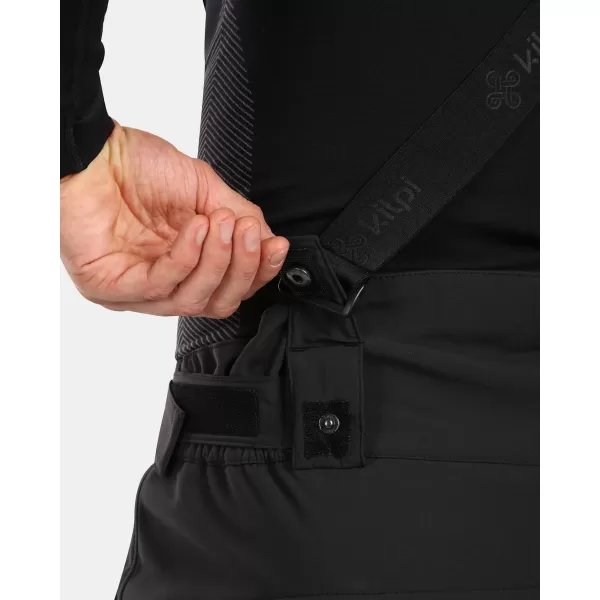  Moške smučarske hlače softshell KILPI RHEA-M WM0409KI ČRNA 