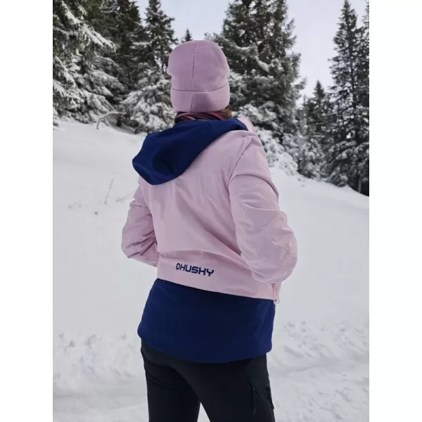  Ženska smučarska jakna HUSKY GAMBI L ROZA/MODRA 
