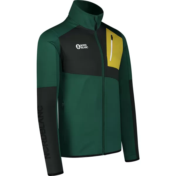  Moški powerfleece pulover NORDBLANC RIVER ZELENA 