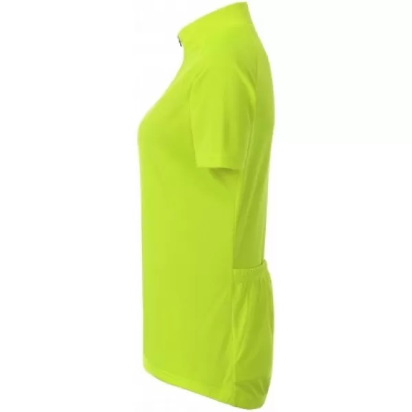  Ženski kolesarski dres ALTISPORT NoPrint NP/ALW115NJ SVETLO RUMENA 