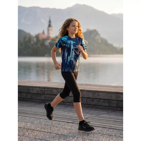  Otroška premium funkcionalna majica ALTISPORT VOJ/ALK010TR01 KRALJEVSKO MODRA 