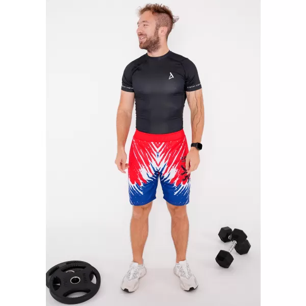 Moške premium funkcionalne kratke hlače brez žepov ALTISPORT VOJ/ALM036KRA02 LEV 