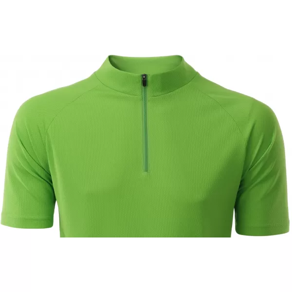  Moški kolesarski dres ALTISPORT NoPrint NP/ALM215NJ ZELENA LIMETA 