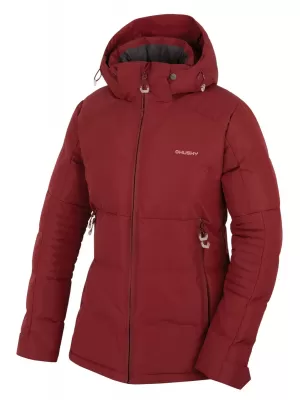 Ženska zimska jakna HUSKY NOREL L TEMNO BORDO