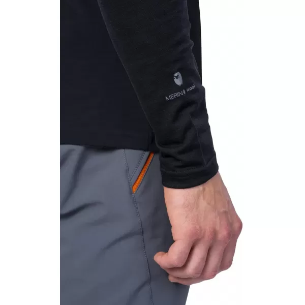  Moška majica z dolgimi rokavi HANNAH TAREGAN L/S ANTRACIT 