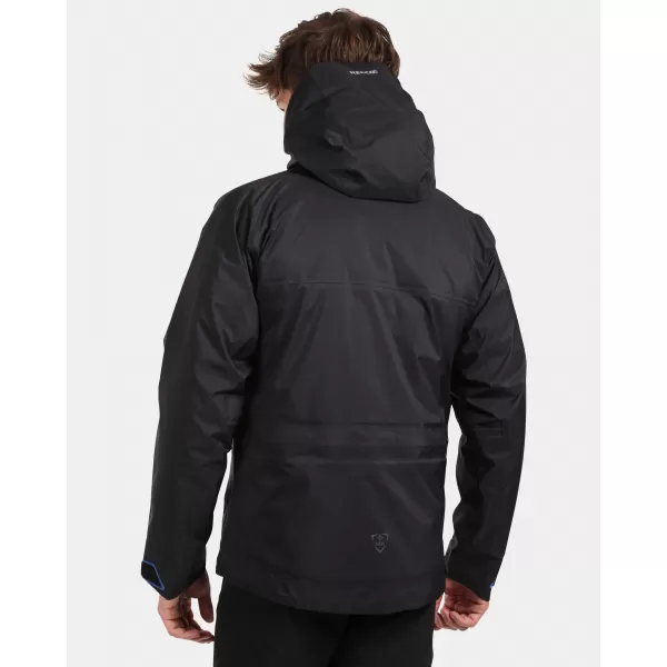  Moška hardshell jakna KILPI METRIX-M WM0136KI ČRNA 