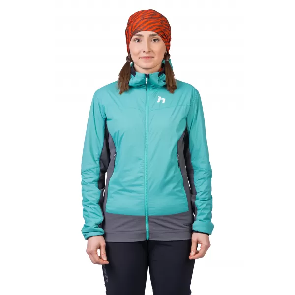  Ženska jakna HANNAH STEEP LATIGO BAY/SIVA ČRTASTA ČRTA 