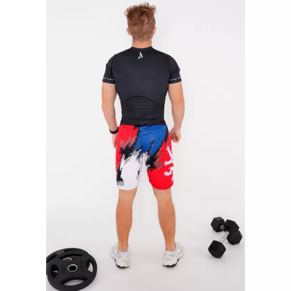  Moške premium funkcionalne kratke hlače brez žepov ALTISPORT VOJ/ALM036KRA02 PROGE 