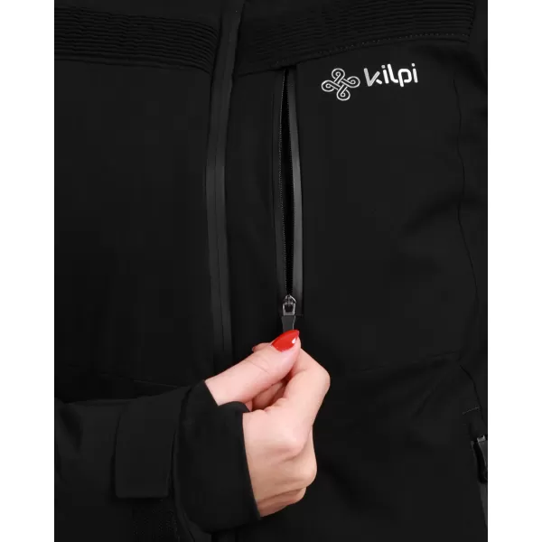  Ženska smučarska jakna KILPI VALERA-W WL0106KI ČRNA 