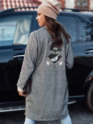 Plašč DSTREET TEDDSTYLE NY0724 ČRN