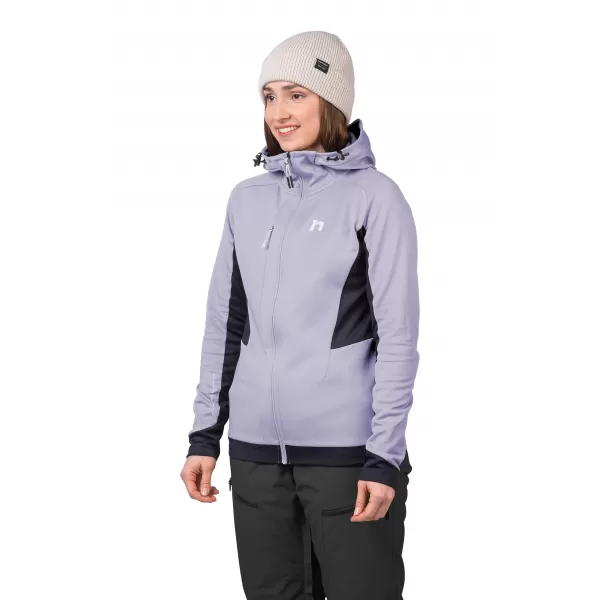  Ženski pulover HANNAH NELA HOODY AURA SIVKE/ANTRACIT 