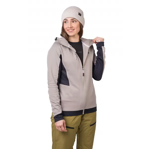  Ženski pulover HANNAH NELA HOODY KOZA/ANTRACIT 