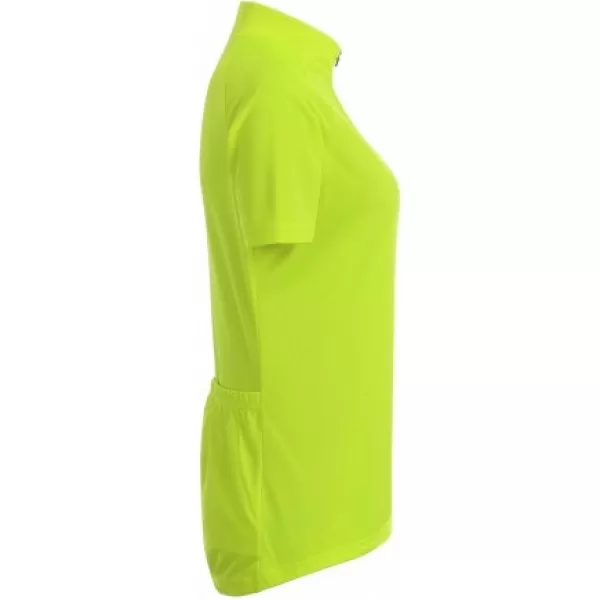  Ženski kolesarski dres ALTISPORT NoPrint NP/ALW115NJ SVETLO RUMENA 