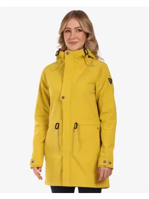 Ženski softshell plašč KILPI LASIKA-W WL0136KI ZLATI