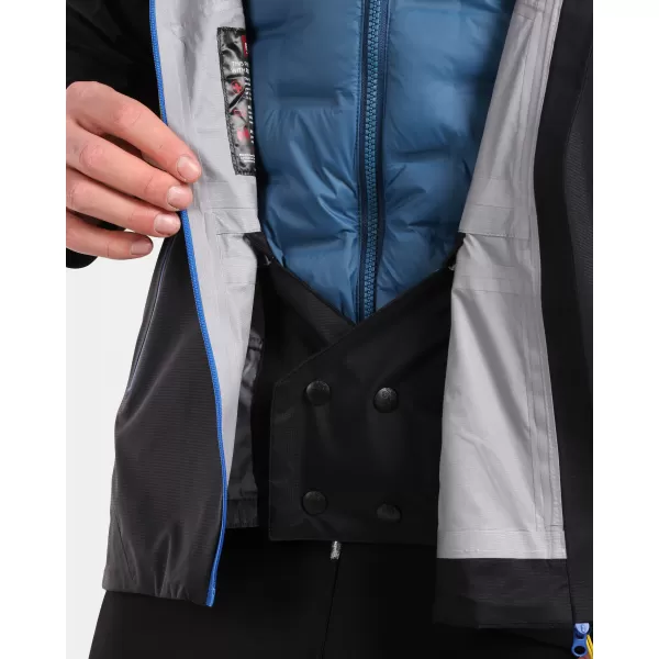  Moška hardshell jakna KILPI METRIX-M WM0136KI ČRNA 