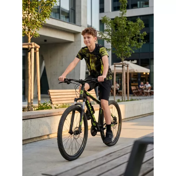  Otroška premium funkcionalna majica ALTISPORT VOJ/ALK010TR01 ČRNA/VOJSKA 