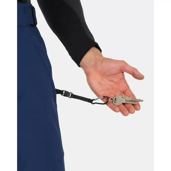  Moške smučarske hlače softshell KILPI RHEA-M WM0409KI TEMNO MODRA 