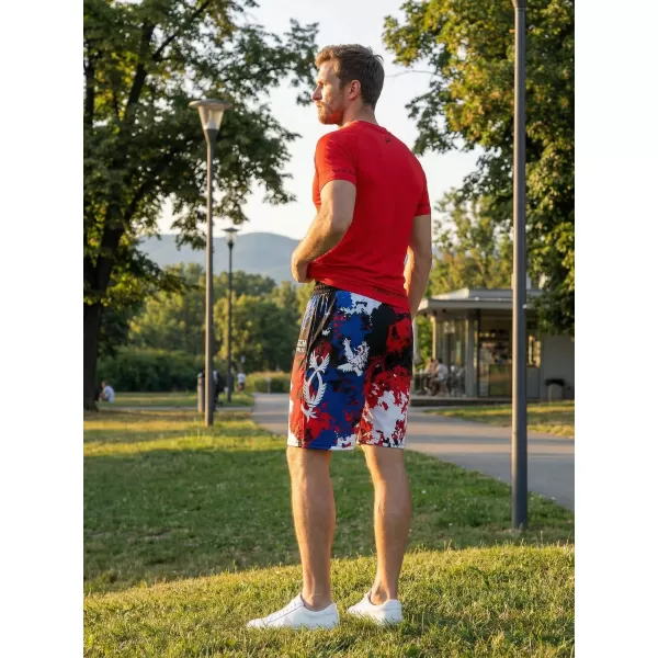  Moške premium funkcionalne kratke hlače brez žepov ALTISPORT VOJ/ALM036KRA02 MADEŽI 