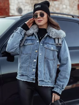 Ženska jakna DSTREET FURDENIM TY4755 SVETLO MODRA