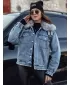 Ženska jakna DSTREET FURDENIM TY4755 SVETLO MODRA