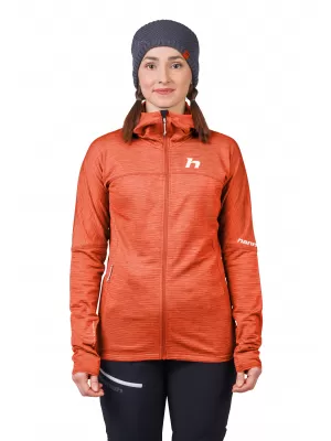 Ženski pulover HANNAH MEDA HOODY PIKANTNO POMARANČNO MEL