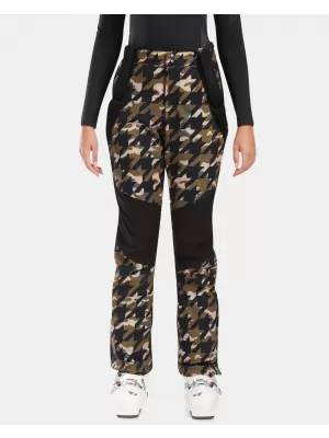 Ženske softshell smučarske hlače KILPI TORIEN-W WL0407KI KAKI