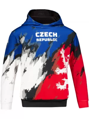 Otroški premium funkcionalni pulover ALTISPORT VOJ/ALK036MI01 MODRA/RDEČA