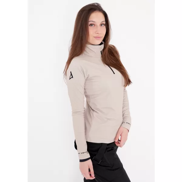  Ženska premium funkcionalna termo jopica ALTISPORT VOJ/ALW000TER03 RJAVA 