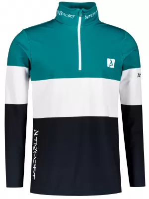 Moški vrhunski funkcionalni termo pulover ALTISPORT VOJ/ALM051TER03 KEROZIN/ČRNA