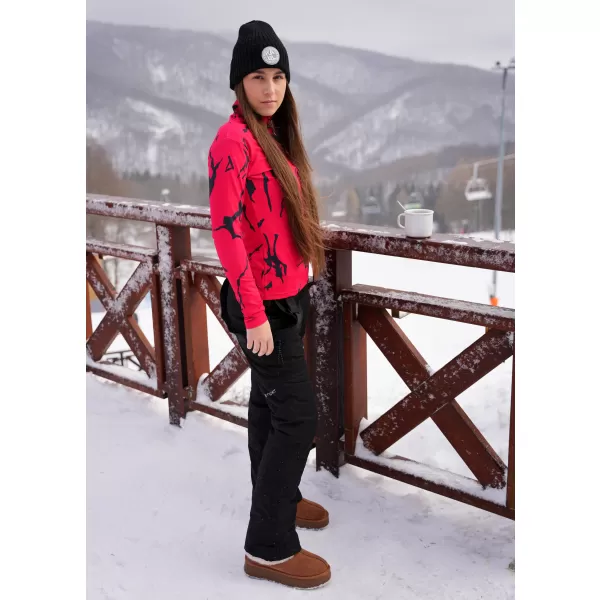  Ženska premium funkcionalna termo jopica ALTISPORT VOJ/ALW052TER03 RDEČA 