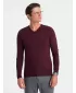 Moški pulover OMBRE OM-SWBS-0107 MAROON