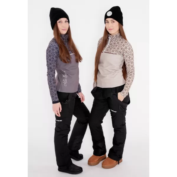  Ženska premium funkcionalna termo jopica ALTISPORT VOJ/ALW053TER03 RJAVA 