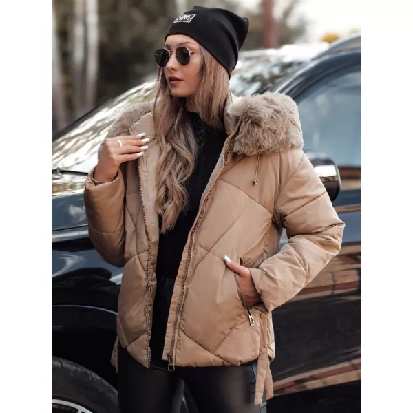  Ženska jakna DSTREET MODIVA TY4725 KHAKI 