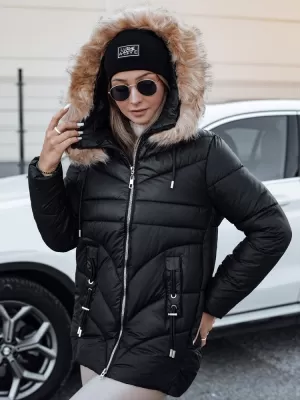 Ženska jakna DSTREET MELOMA TY4713 ČRN