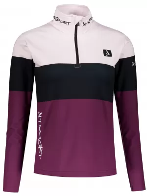 Ženska premium funkcionalna termo jopica ALTISPORT VOJ/ALW051TER03 BORDO