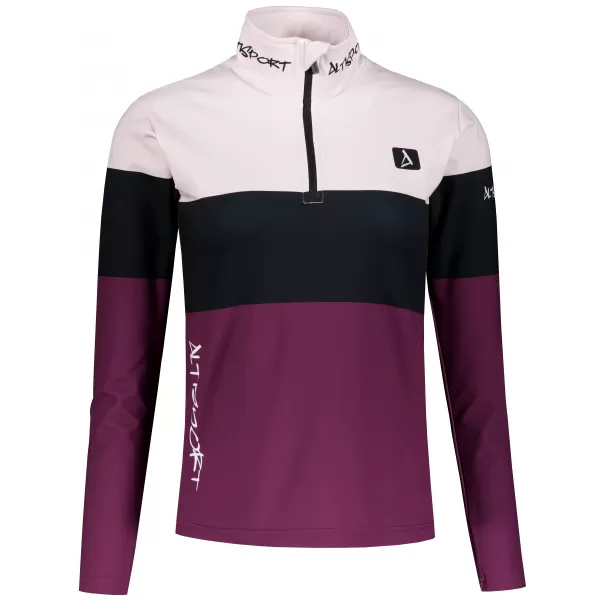  Ženska premium funkcionalna termo jopica ALTISPORT VOJ/ALW051TER03 BORDO 