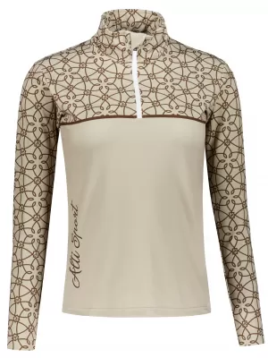 Ženska premium funkcionalna termo jopica ALTISPORT VOJ/ALW053TER03 RJAVA