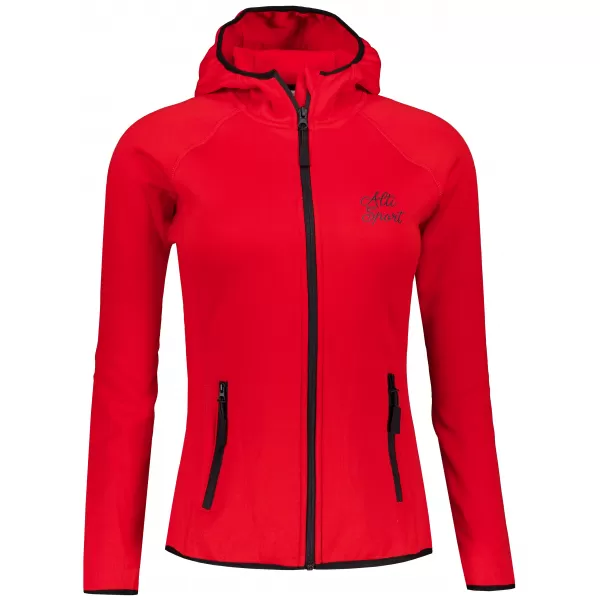  Ženski funkcionalni športni pulover ALTISPORT ALW056418 RDEČA 