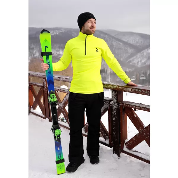  Moški vrhunski funkcionalni termo pulover ALTISPORT VOJ/ALM000TER03 NEON RUMENA 