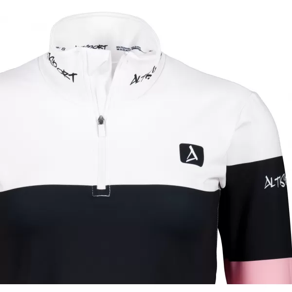  Ženska premium funkcionalna termo jopica ALTISPORT VOJ/ALW051TER03 BELO ROZA 